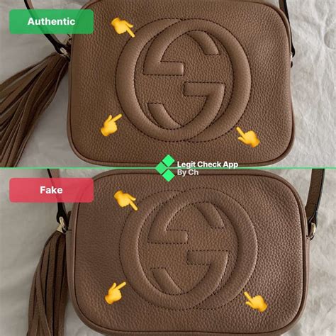 gucci fake pouch|authenticity of gucci soho bag.